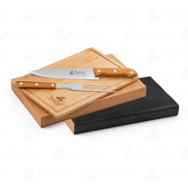 Kit Churrasco Personalizado com 3 Pecas